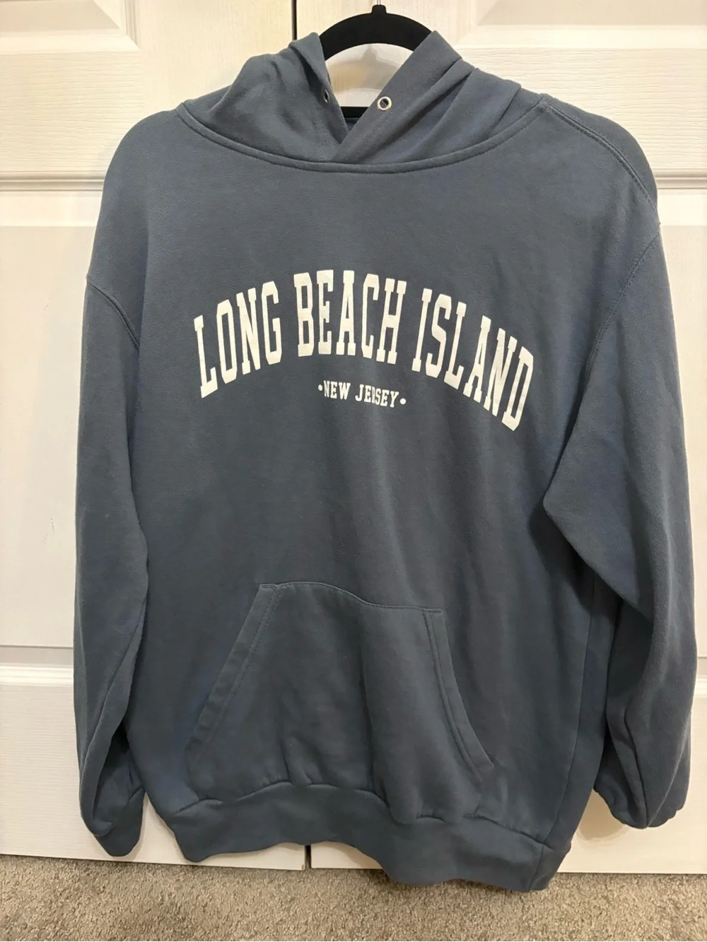 Long Beach Island Crewneck Sweatshirt - Slate Blue